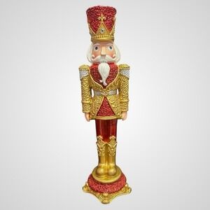 Regency International Diamond Opulent Nutcracker Figurine, 13", Resin